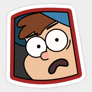 Dipper (Sketch) - Mabel's Sweater Collection Sticker